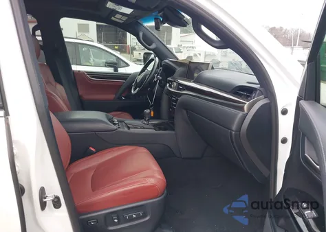 2021 Lexus Lx 570 Three-Row z USA, uszkodzony, nr VIN JTJDY7AX7M4340515